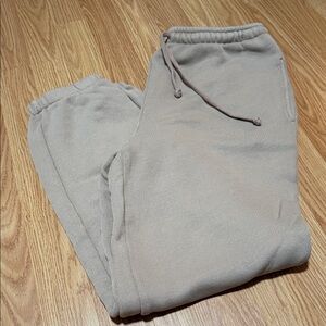 American Eagle Outfitters Beige Joggers